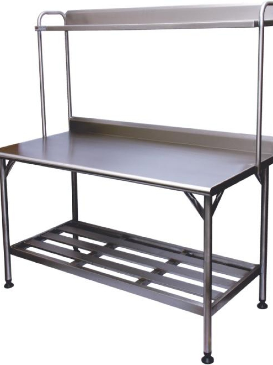 Mesa Com Prateleira Superior Inox 304 Padoca Cia mesa-com-prateleira-superior-inox-304-padoca-cia