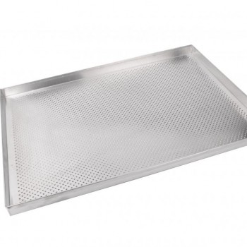 Assadeira 40x60x3 Plana Perfurada - Alumínio 1,0 mm