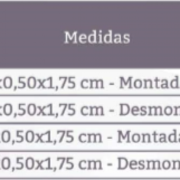 Estante 4 Planos Lisos - Inox 304 
