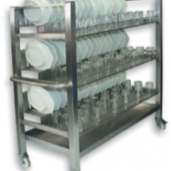Estante Escorredor de Pratos - Inox 304