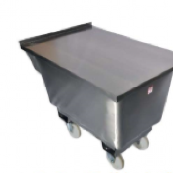 Carro carnes com Tampa - Inox 304