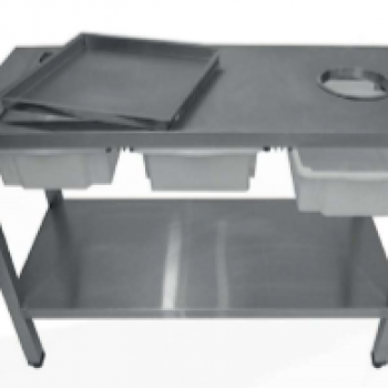 Mesa para destrinchar Frango - Aço inox 304