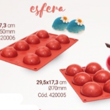 Forma Silicone Esfera