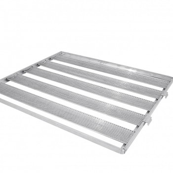 Assadeira 58x70 5 tiras TOTALMENTE ALUMINIO - Pão Francês