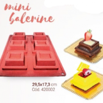 Forma de Silicone Mini Balerine