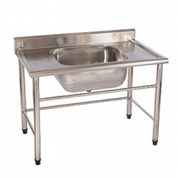 Mesa com Cuba (Pia) - Inox 304